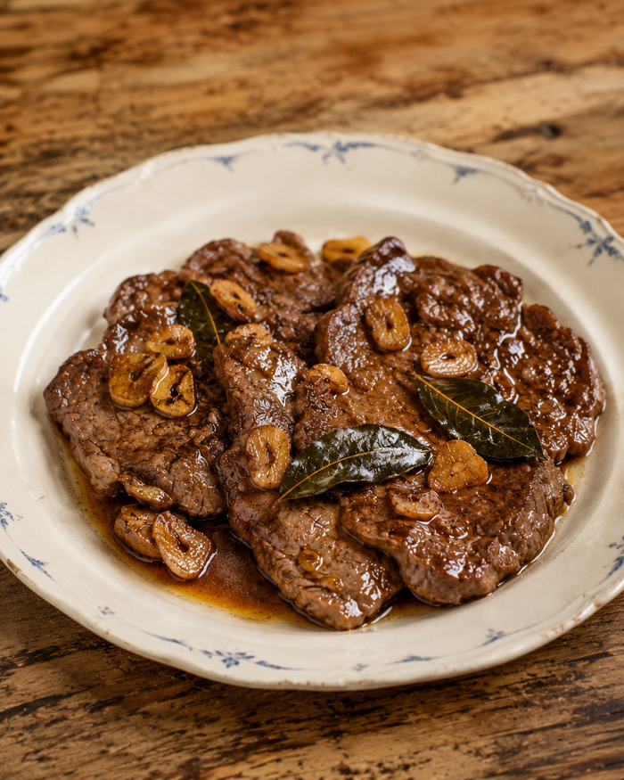 Bifes de Vaca à Portuguesa